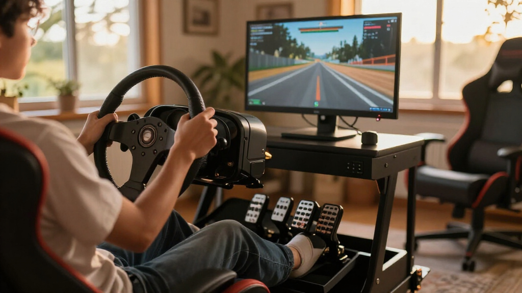 best hydraulic pedals for VR sim racing