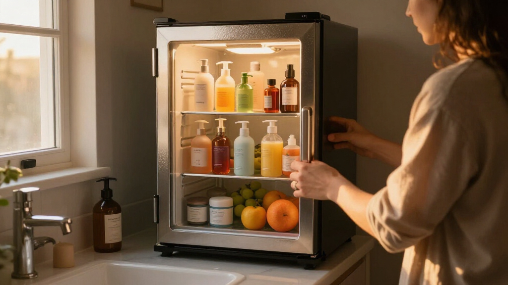 beauty fridge organizers