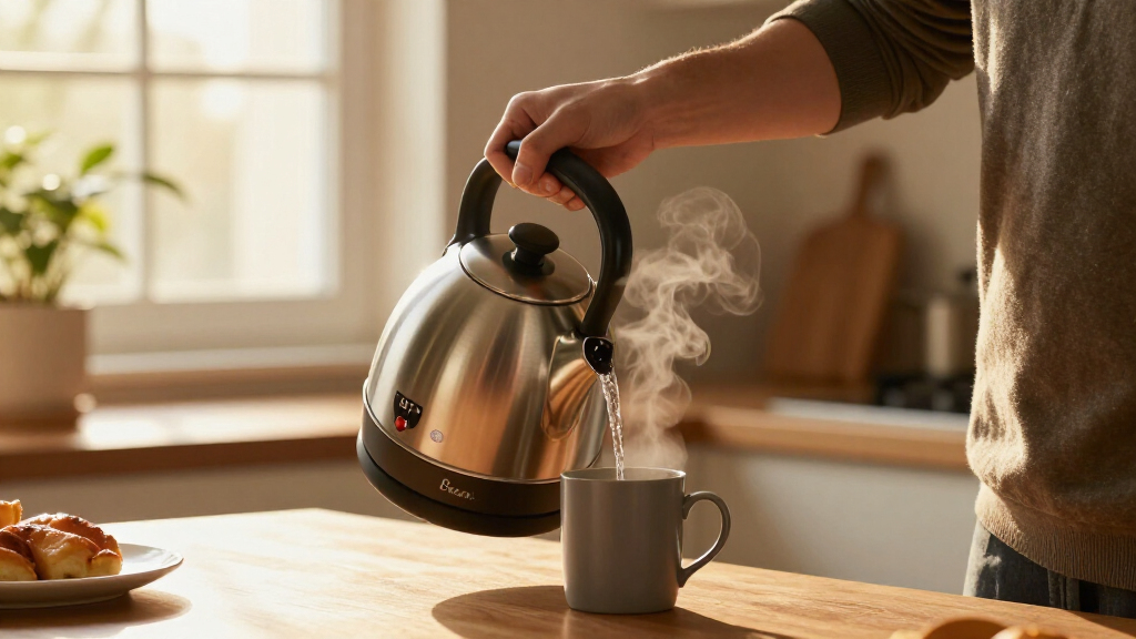 electric kettle with temperature control