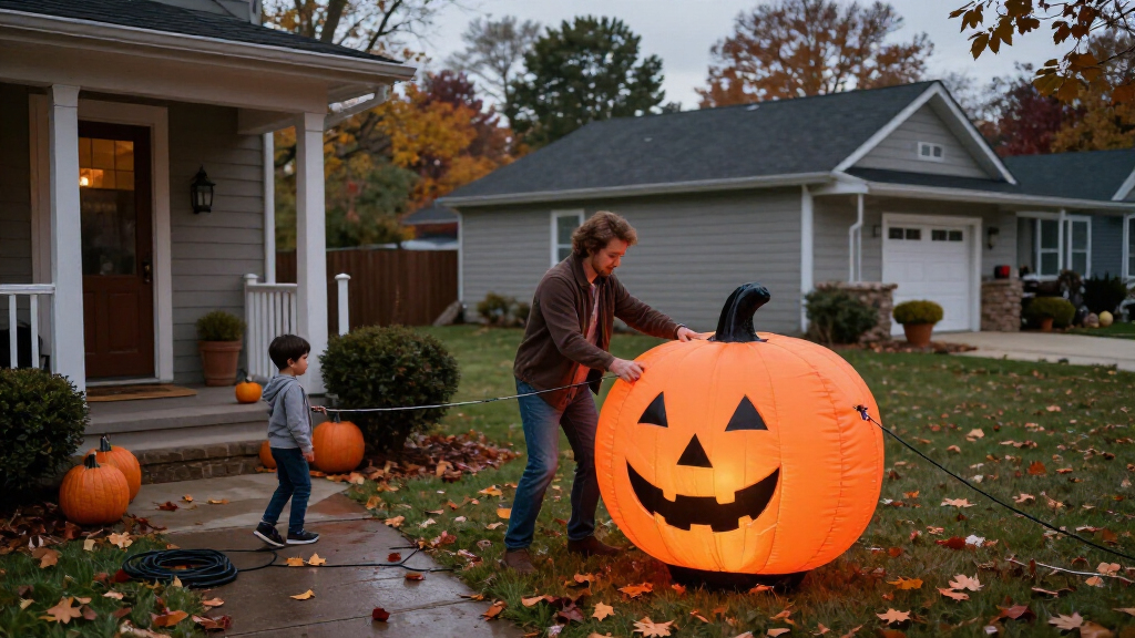 Halloween inflatable decorations