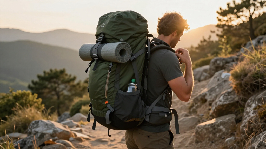 framed hiking backpack for heavy loads