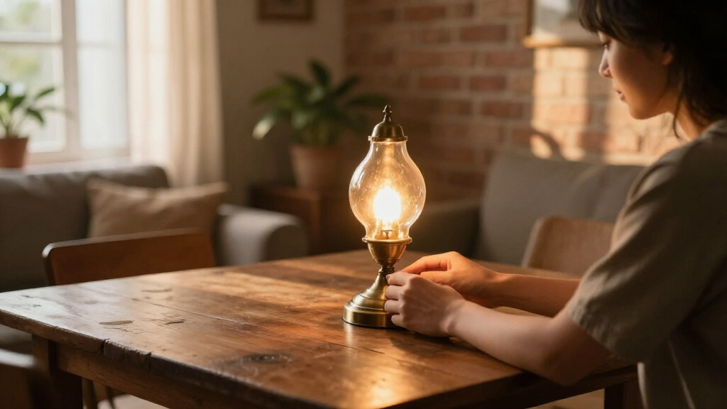 retro-inspired table lamps