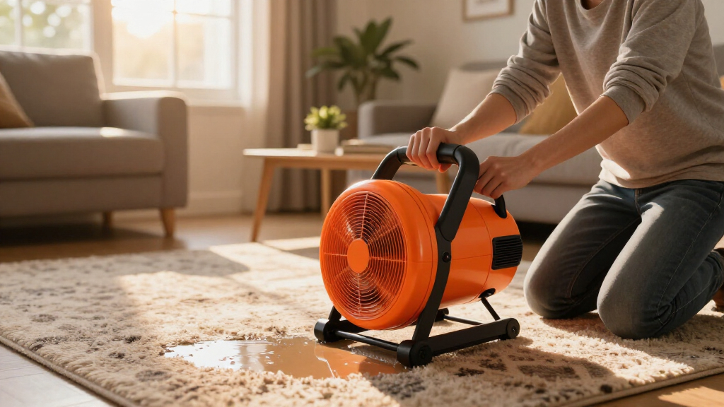 best commercial air mover fan for carpet drying