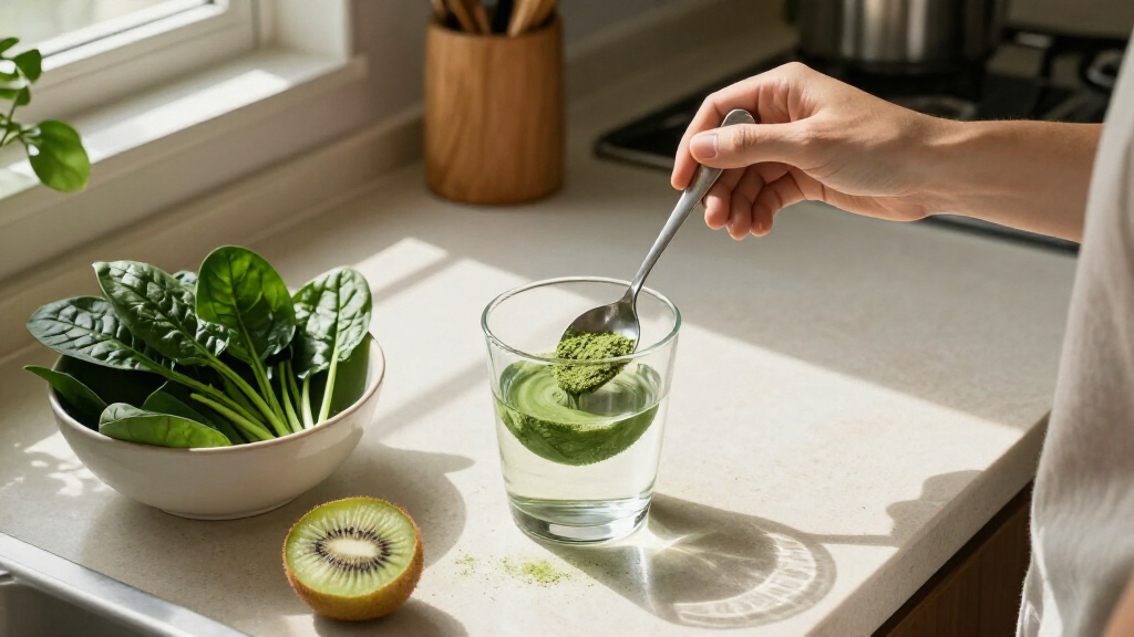 greens powder supplements