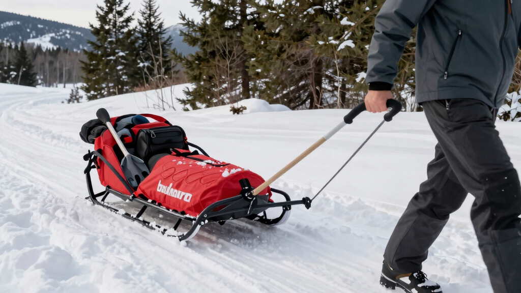 best expedition rescue sled for snow travel