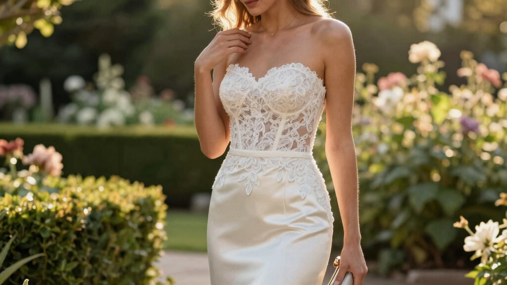 best strapless wedding guest dresses
