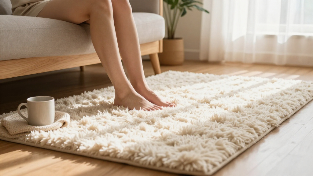 plush shag rug large