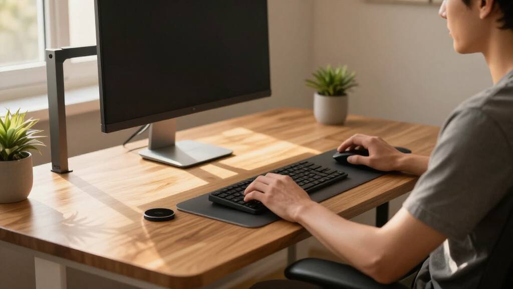 ergonomic study desk accessories