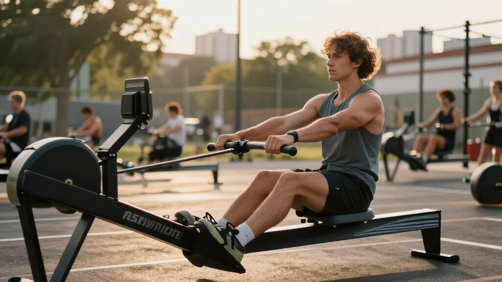 air resistance rowers for hiit training