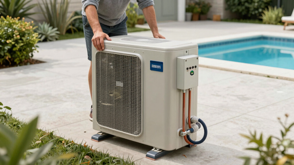 best 50000 BTU pool heat pump