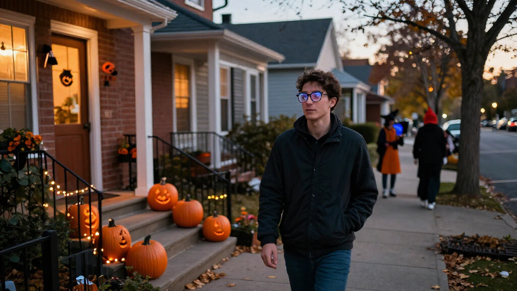 Halloween smart glasses