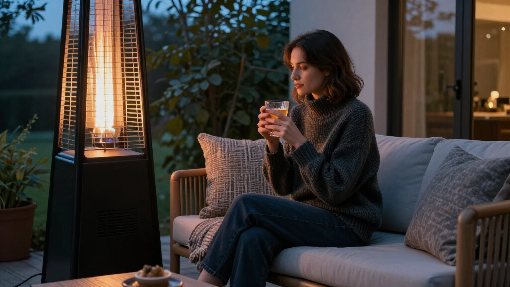 patio heaters for chilly evenings
