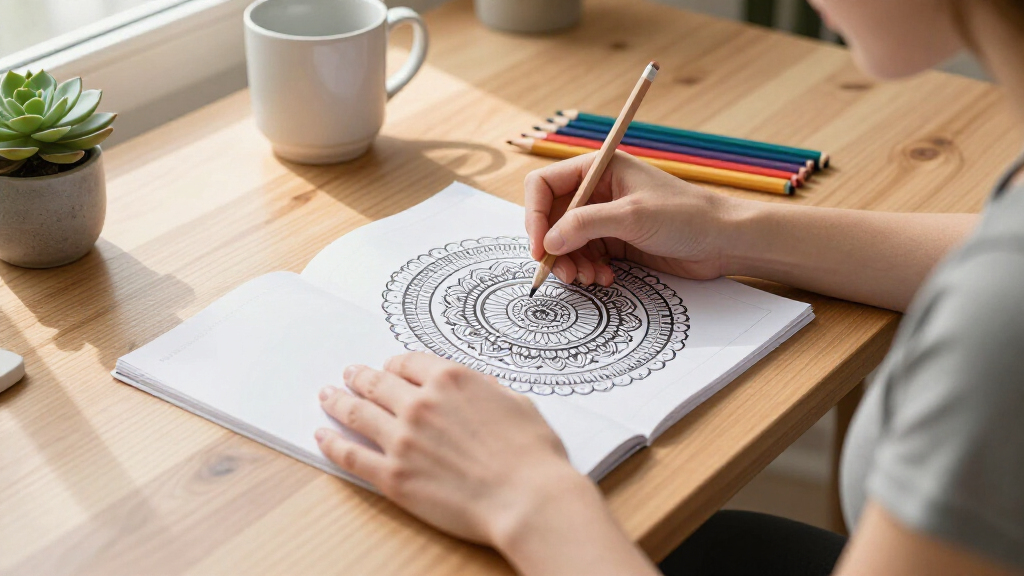 anxiety relief adult coloring books