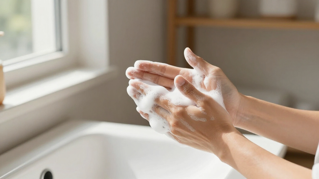 piercing foam cleanser