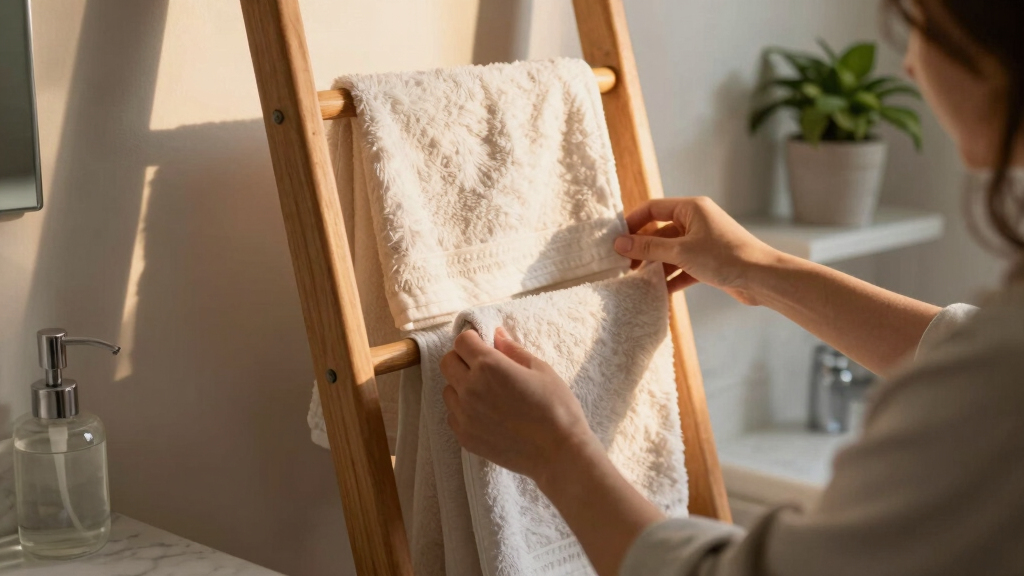 best bathroom towel storage