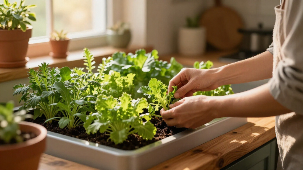 best high capacity countertop garden system