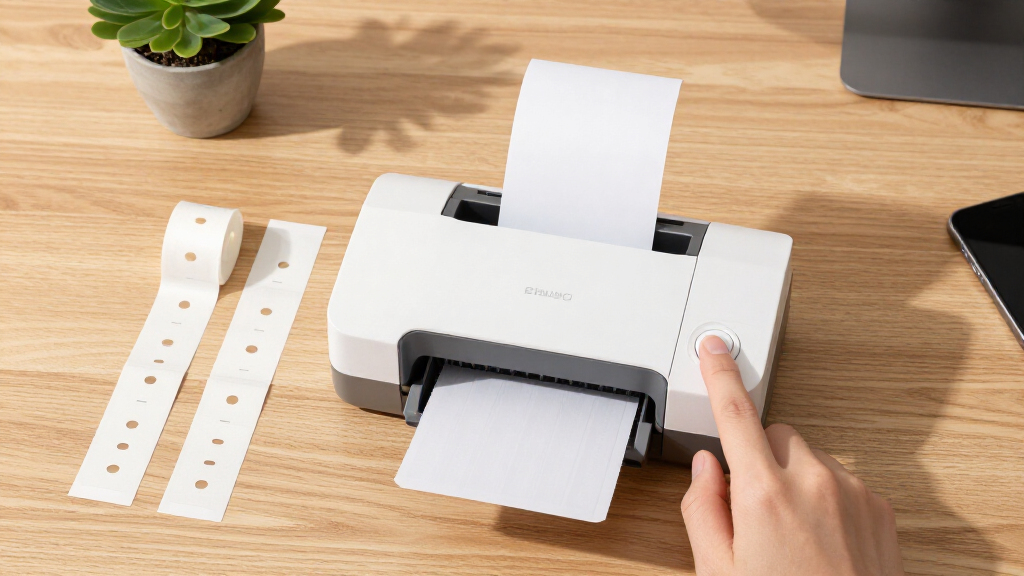High speed label printer for bulk orders