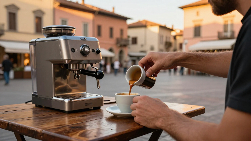 coffee machine with espresso