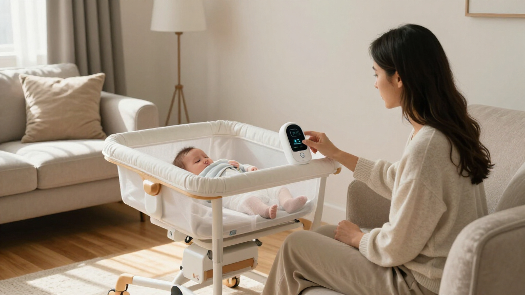 auto rocking bassinets with cry detection