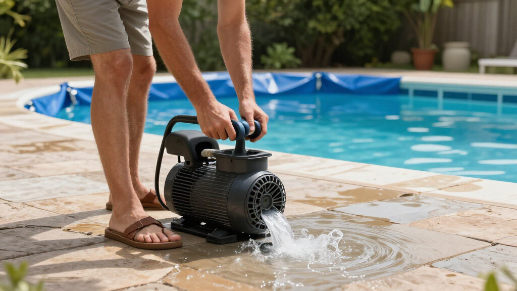 fall pool cover pumps