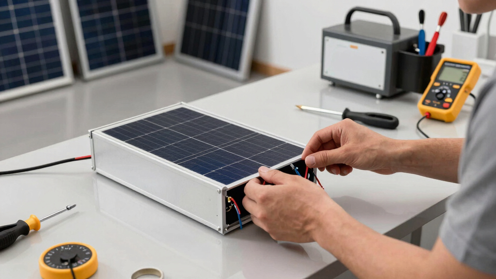 solar backup power stations