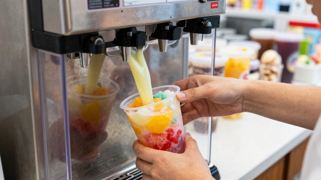 slush machine for convenience store setup