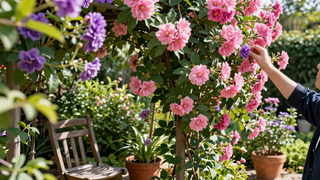 best flowering climbing vines
