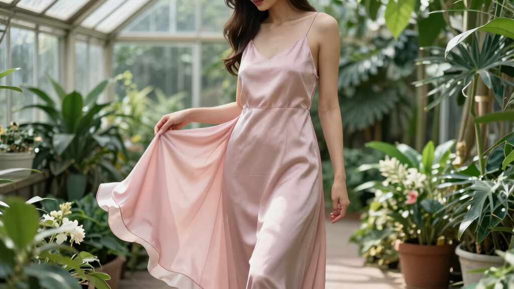 best pink slip dresses
