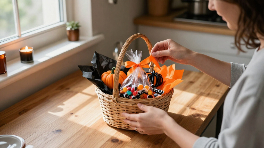 couples Halloween gift baskets