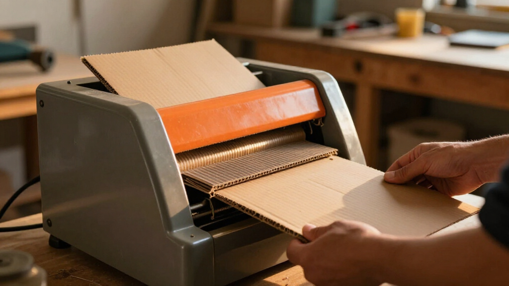 corrugated cardboard shredder for packaging