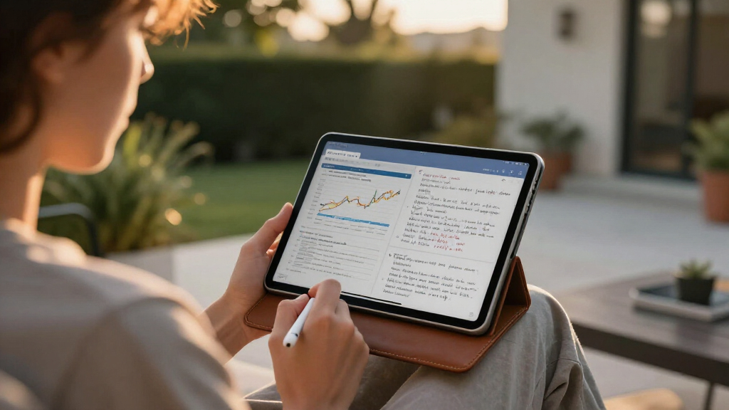 tablet for reading and note taking premium