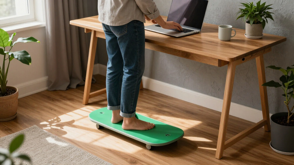 balance board for standing desk