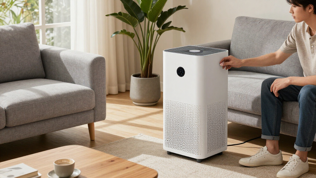 whole room air purifier for open floor plans