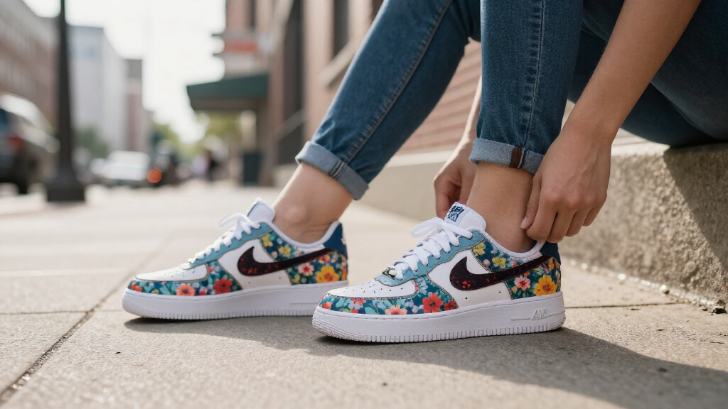 best floral Nike Air Force 1 sneakers