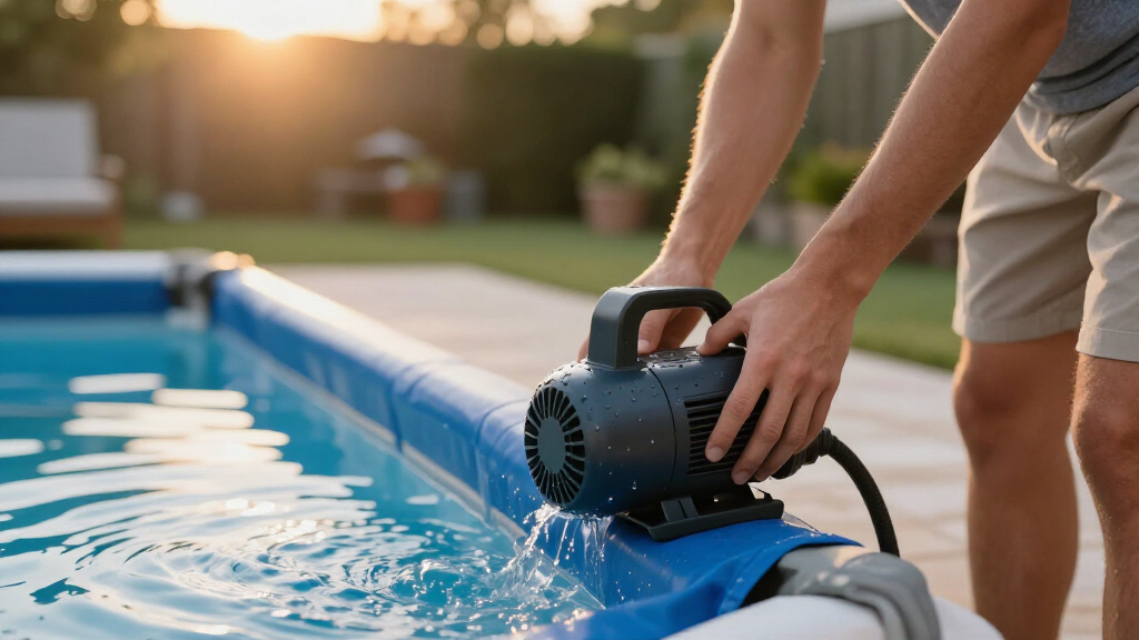 best automatic pool cover pump for rainwater