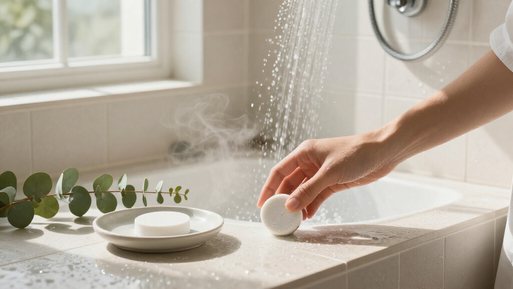essential oil shower steamers