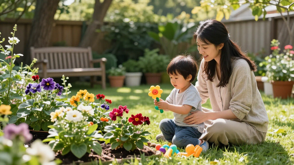 cenove flower garden toy