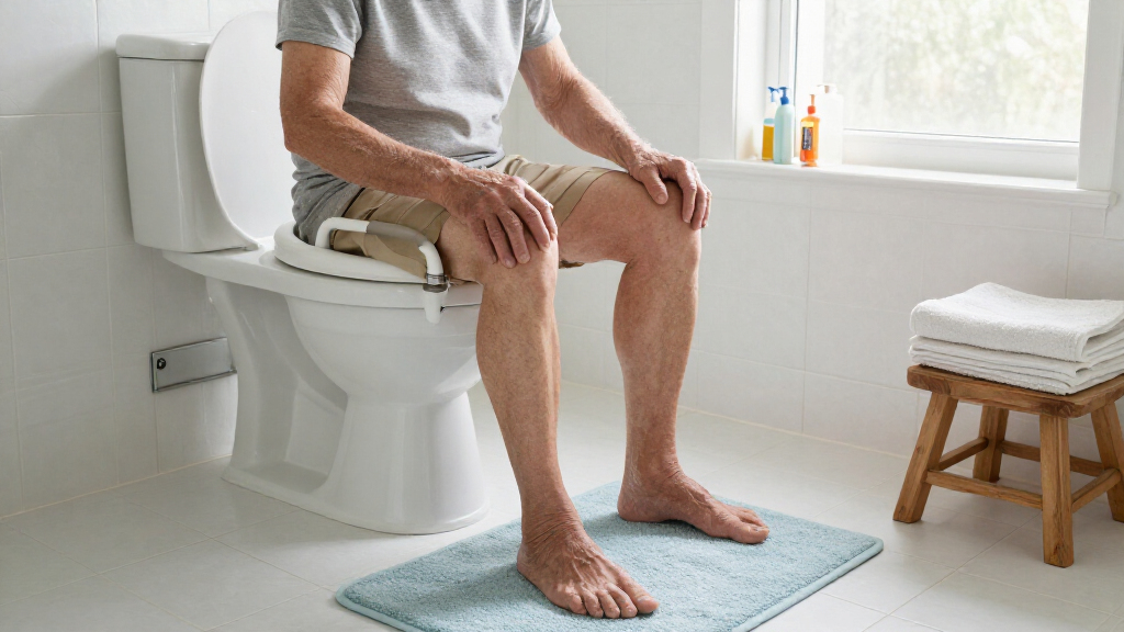 raised toilet seats with handles