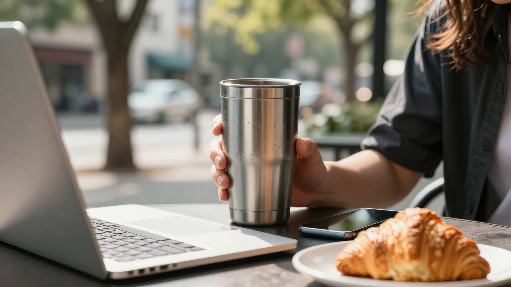 vwbus travel mug stainless