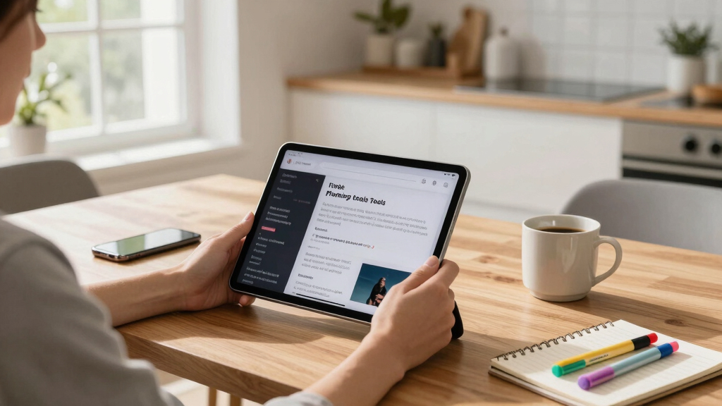 best tablets for TikTok content planning