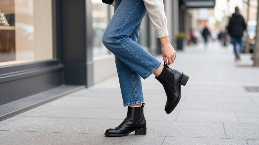 best shoes to wear with straight-leg jeans