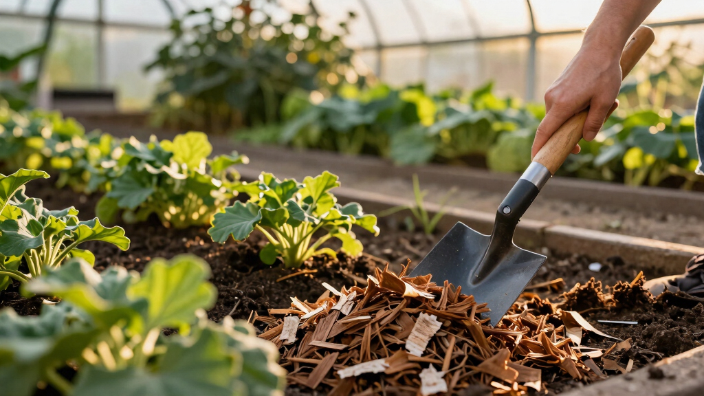 best garden mulches