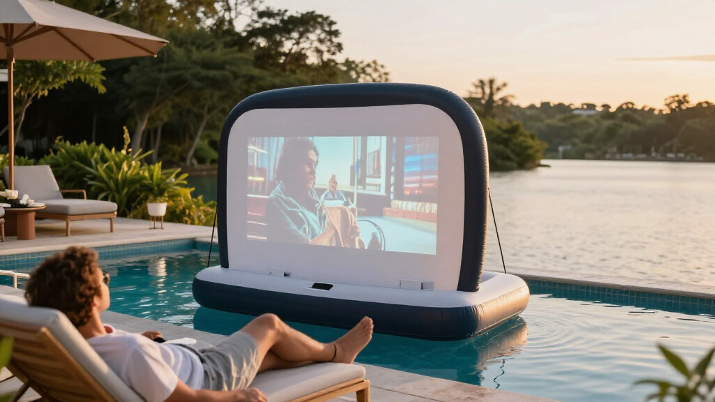 inflatable projector screens