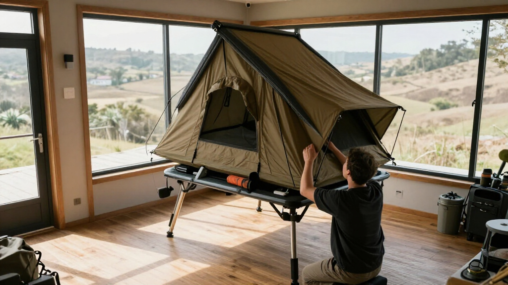 best annex room for rooftop tent setups
