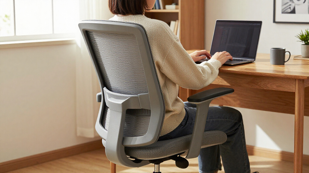 ergonomic office chair with lumbar support
