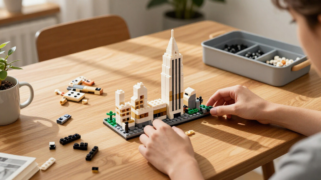 LEGO architecture building sets