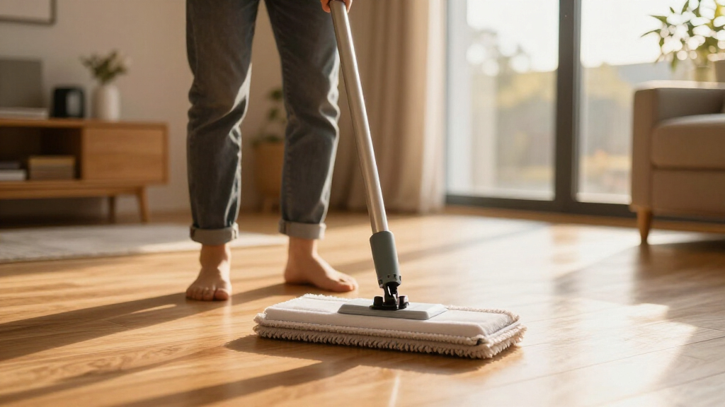 electric spin mop for hardwood floors