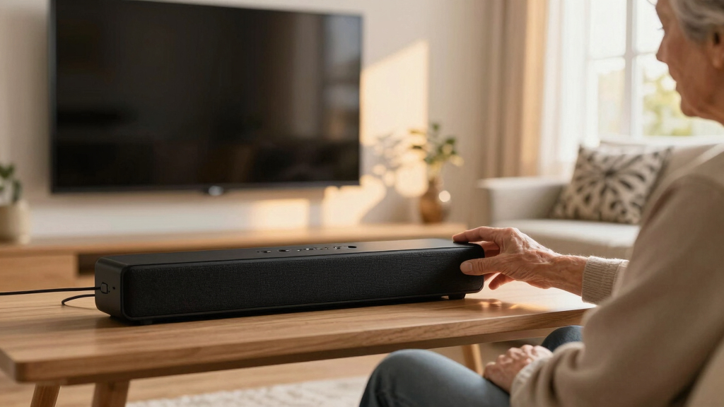 amplified TV soundbars