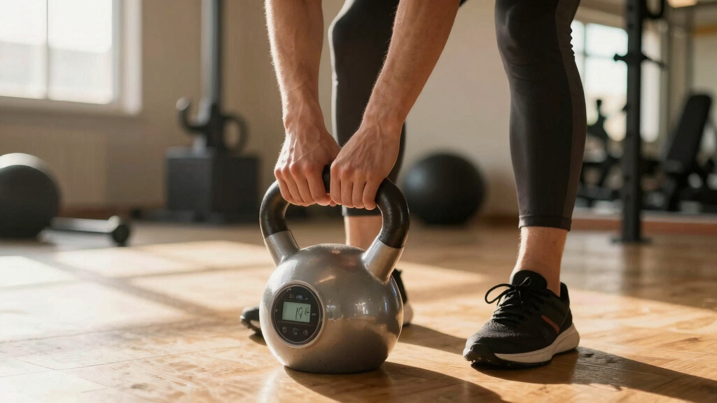 connected kettlebell adjustable