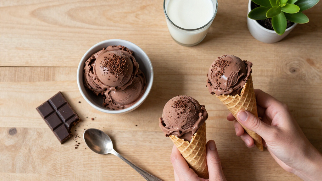fair trade chocolate ice creams